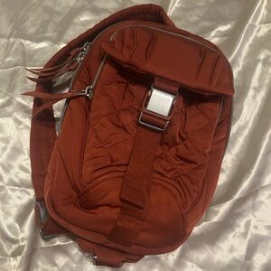 Vera Bradley burnt orange sling pack